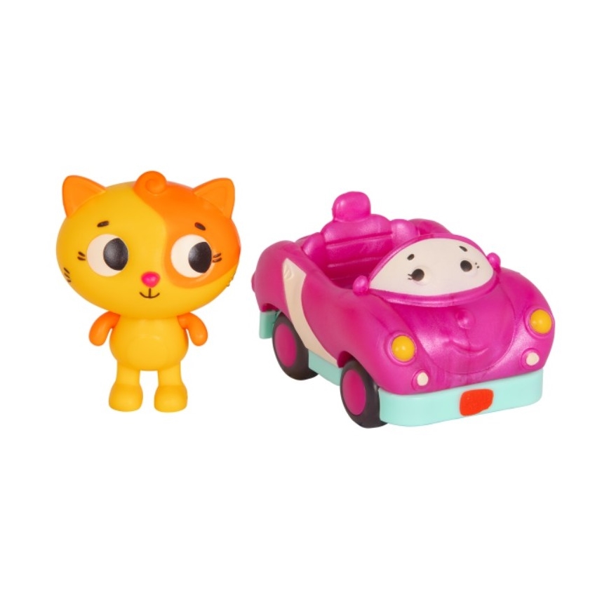B-Toys - Svetleći autići sa melodijom 3xAG13