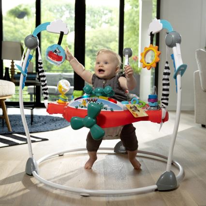 Baby Einstein - 2u1 skakač OCEAN EXPLORERS, napajanje: 3xAA