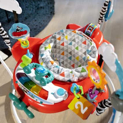 Baby Einstein - 2u1 skakač OCEAN EXPLORERS, napajanje: 3xAA