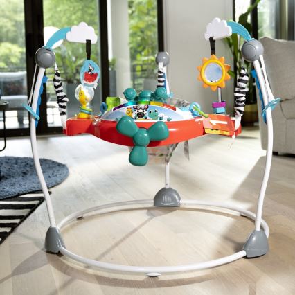 Baby Einstein - 2u1 skakač OCEAN EXPLORERS, napajanje: 3xAA