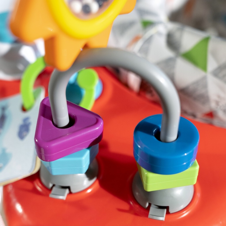 Baby Einstein - 2u1 skakač OCEAN EXPLORERS, napajanje: 3xAA