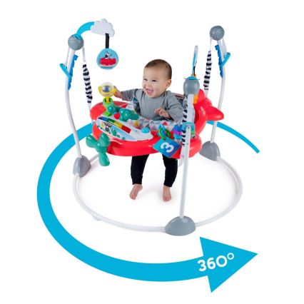Baby Einstein - 2u1 skakač OCEAN EXPLORERS, napajanje: 3xAA