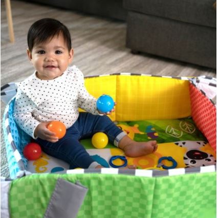 Baby Einstein - Dečiji prekrivač za igru 5u1 PATCH'S COLOR PLAYSPACE 3xAAA