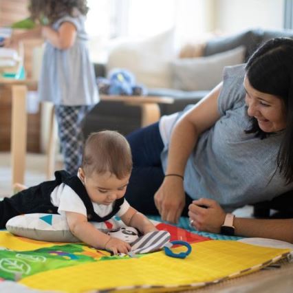 Baby Einstein - Dečiji prekrivač za igru 5u1 PATCH'S COLOR PLAYSPACE 3xAAA