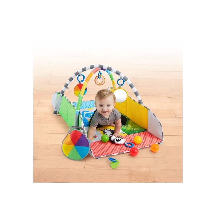 Baby Einstein - Dečiji prekrivač za igru 5u1 PATCH'S COLOR PLAYSPACE 3xAAA