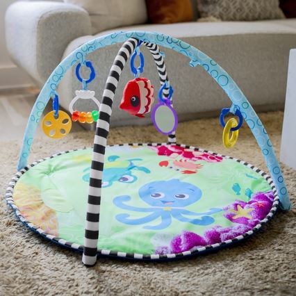 Baby Einstein - Dečiji prekrivač za igru sa vodenom podlogom 2u1 SEA FLOOR EXPLORERS