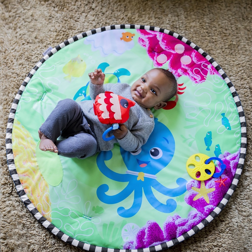 Baby Einstein - Dečiji prekrivač za igru sa vodenom podlogom 2u1 SEA FLOOR EXPLORERS