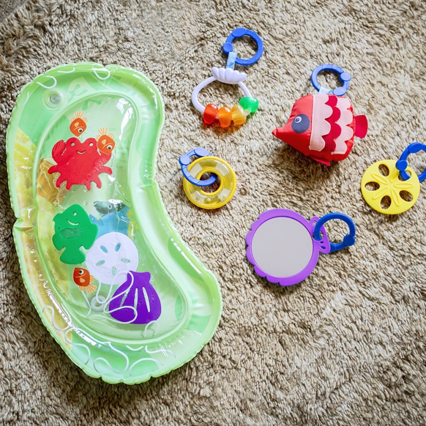 Baby Einstein - Dečiji prekrivač za igru sa vodenom podlogom 2u1 SEA FLOOR EXPLORERS