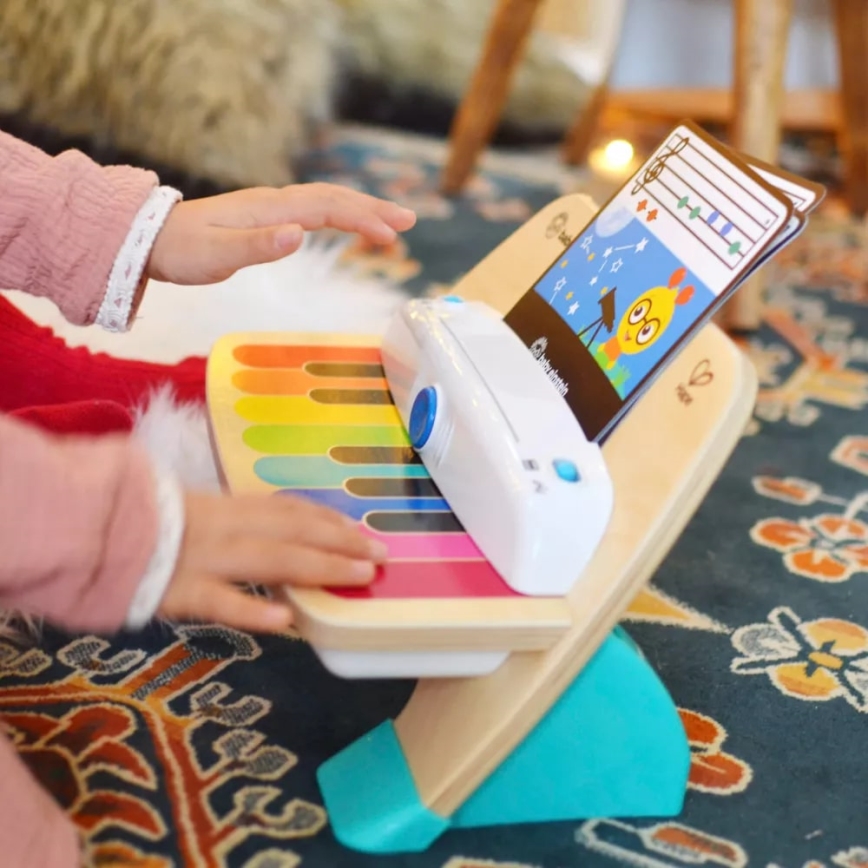 Baby Einstein - Drvena muzička igračka MAGIC TOUCH 3xAA klavir