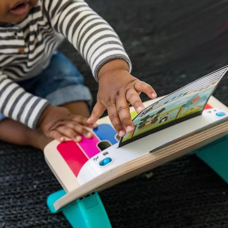 Baby Einstein - Drvena muzička igračka MAGIC TOUCH 3xAA klavir
