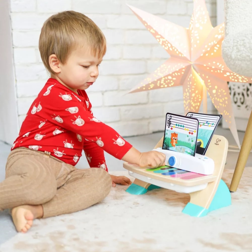 Baby Einstein - Drvena muzička igračka MAGIC TOUCH 3xAA klavir