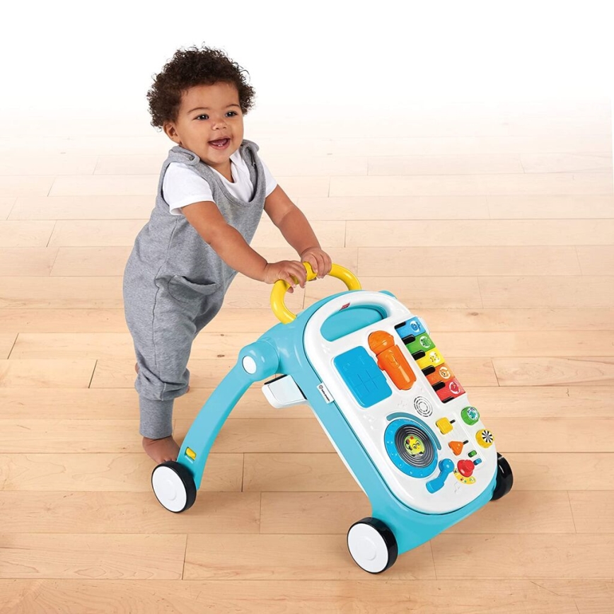 Baby Einstein - Hodalica s aktivnostima 4u1 MUSICAL MIX ‘N ROLL 3xAA