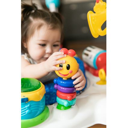 Baby Einstein - Skakalica za bebe 2u1 NEIGHBORHOOD SYMPHONY 3xAA