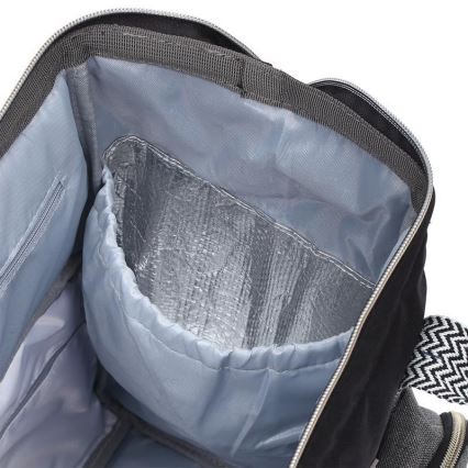 BabyOno - Ranac za previjanje za kolica Oslo Style crno