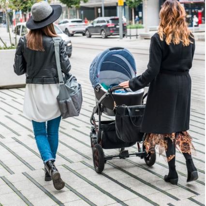 BabyOno - Torba za previjanje za kolica Coco crno