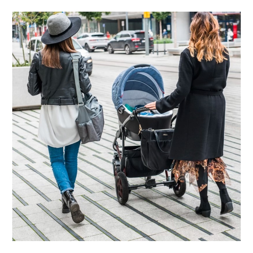 BabyOno - Torba za previjanje za kolica Coco crno