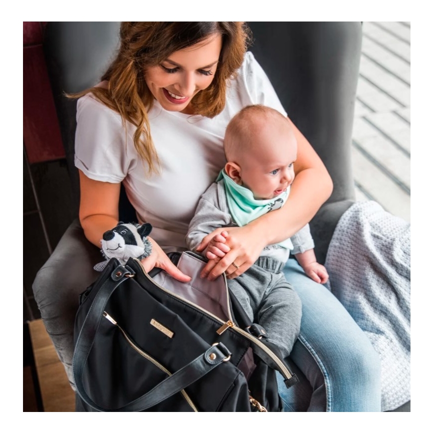 BabyOno - Torba za previjanje za kolica Coco crno