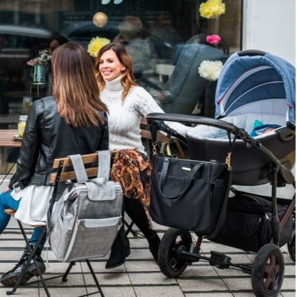 BabyOno - Torba za previjanje za kolica Coco crno