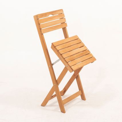 Balkonski set od bukovog drveta