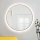 Baltica Design - LED zidno kupatilsko ogledalo sa pozadinskim LED osvetljenjem BRIGHT 15W/230V 4500K, prečnika 60 cm, IP65, zlatna