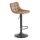 Barska stolica 106x43 cm Antracit/braon