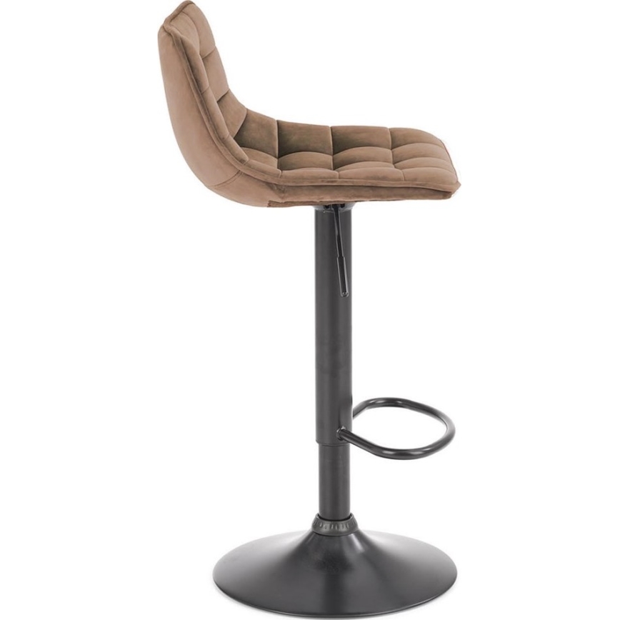 Barska stolica 106x43 cm Antracit/braon