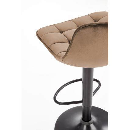 Barska stolica 106x43 cm Antracit/braon