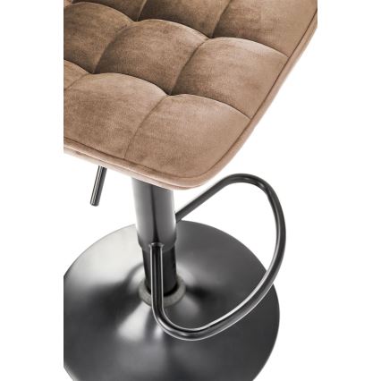 Barska stolica 106x43 cm Antracit/braon