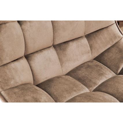 Barska stolica 106x43 cm Antracit/braon