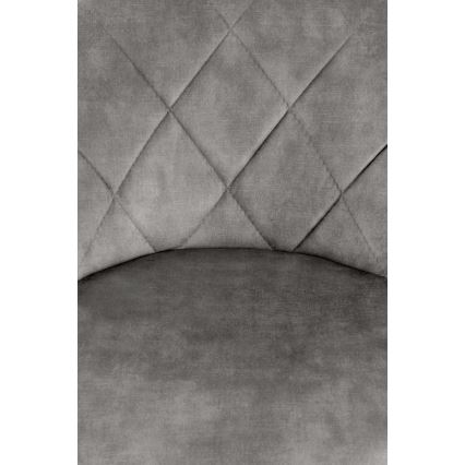 Barska stolica 106x47 cm sivo/crno