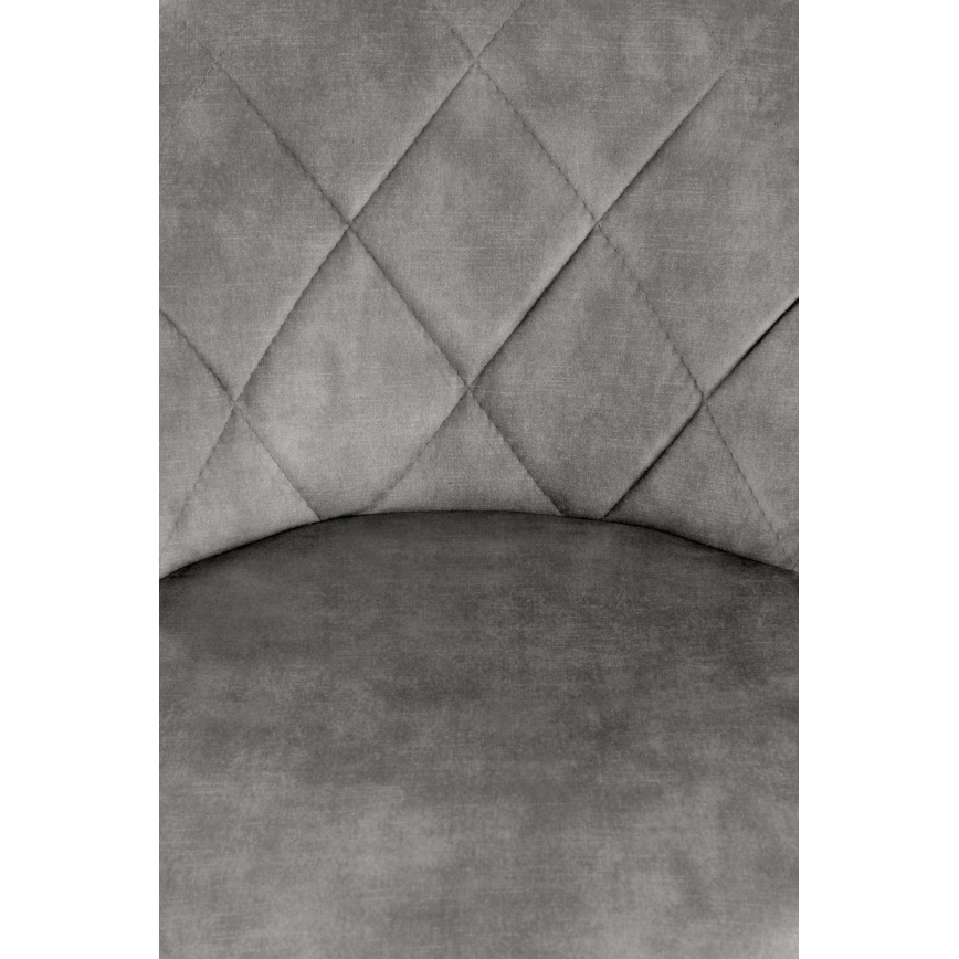 Barska stolica 106x47 cm sivo/crno