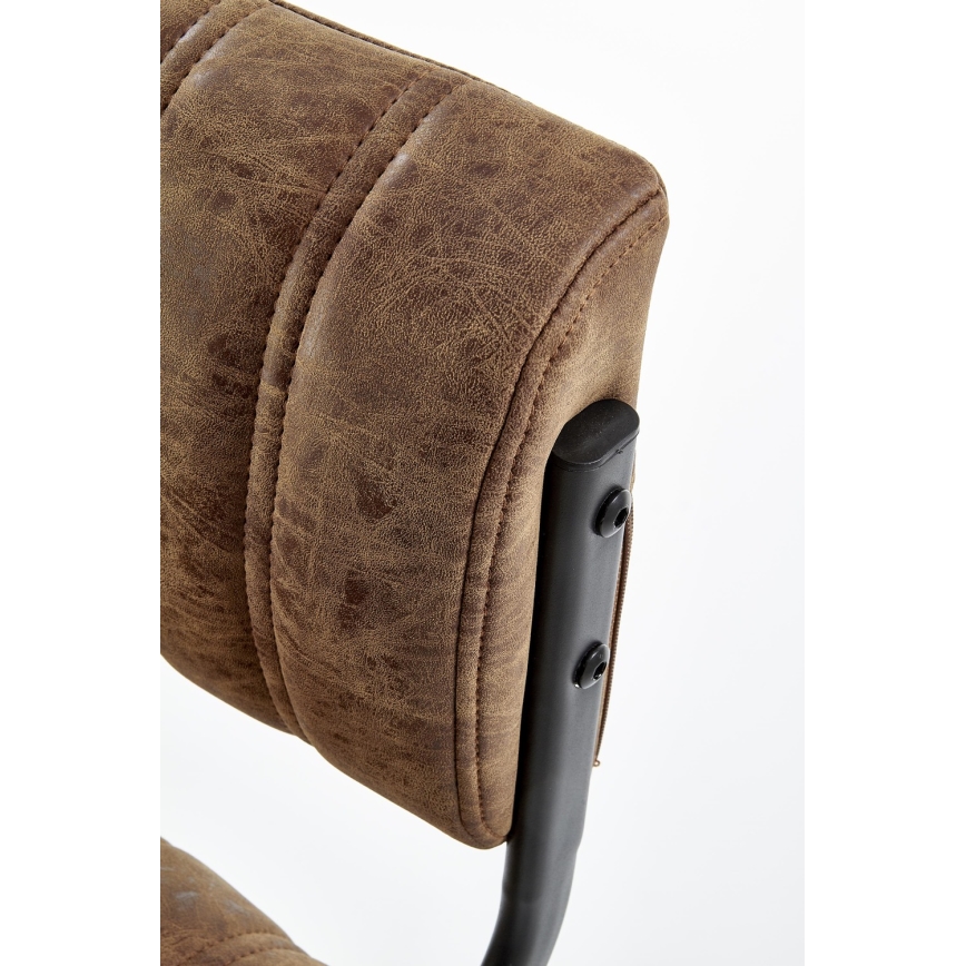 Barska stolica 109x46 cm crno/braon