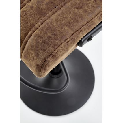 Barska stolica 109x46 cm crno/braon