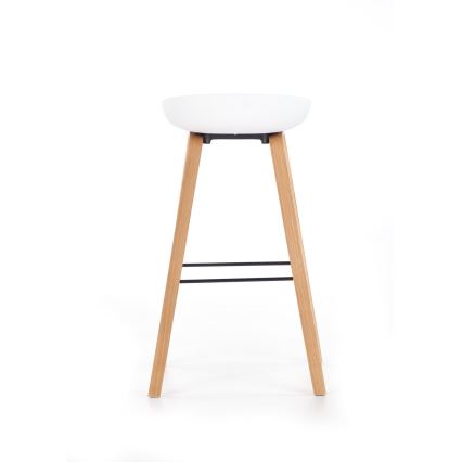 Barska stolica 81x51 cm bež/bela