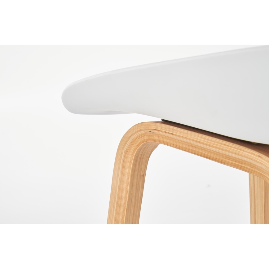 Barska stolica 81x51 cm bež/bela