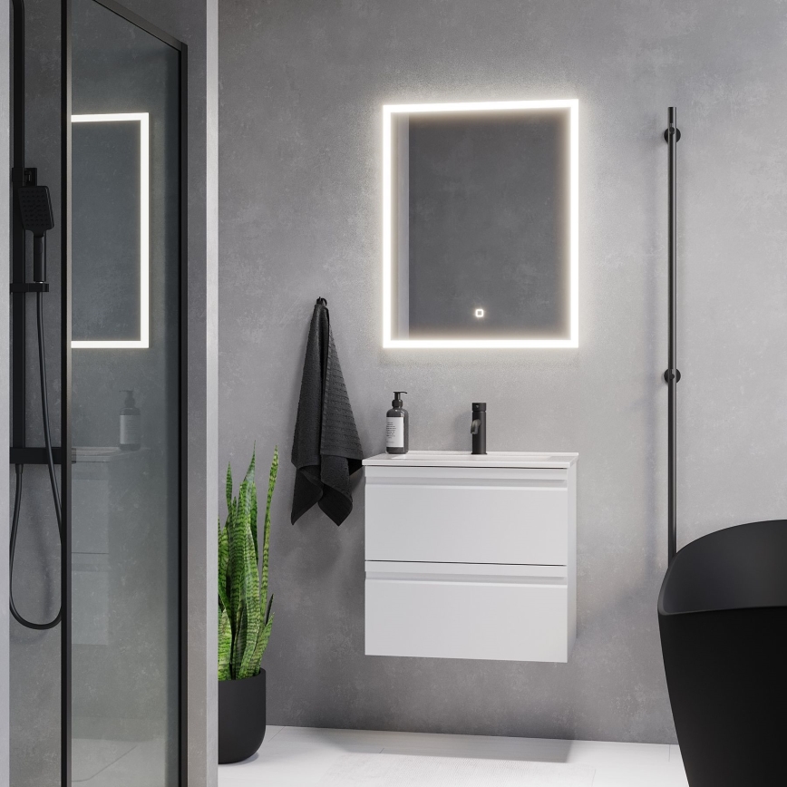 BATH DELUXE 01-060-07-58-00 - LED Ogledalo za kupatilo sa pozadinskim osvetljenjem FORNAES LED/14,3W/230V IP44
