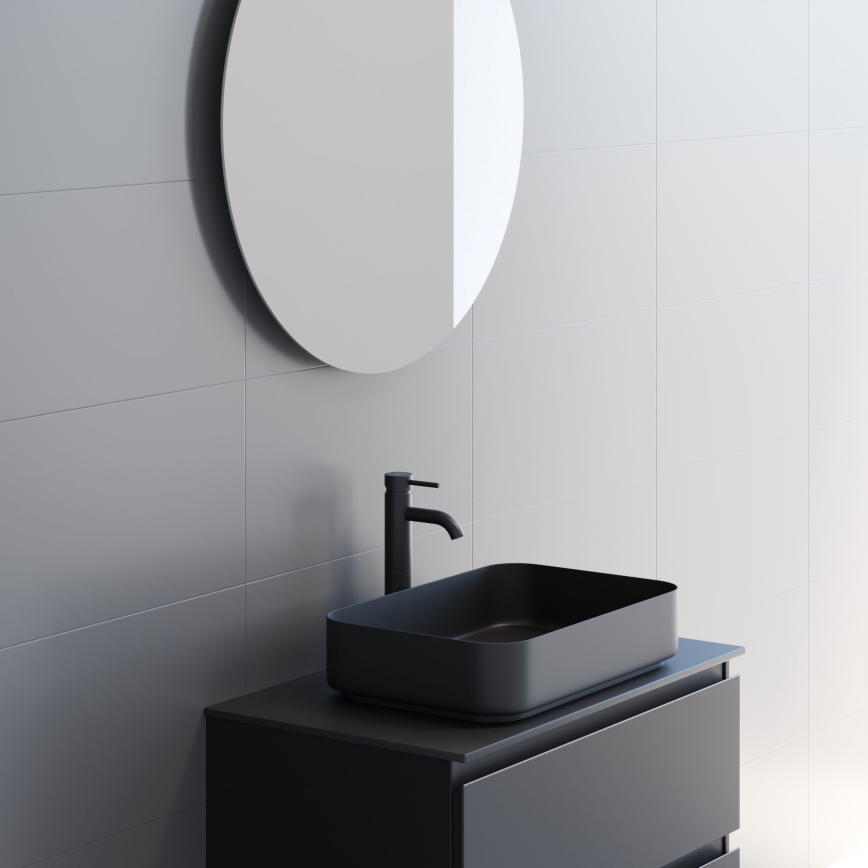 BATH DELUXE 01-080-00-58-00 - Kupaonsko ogledalo NORDBORG pr. 80 cm