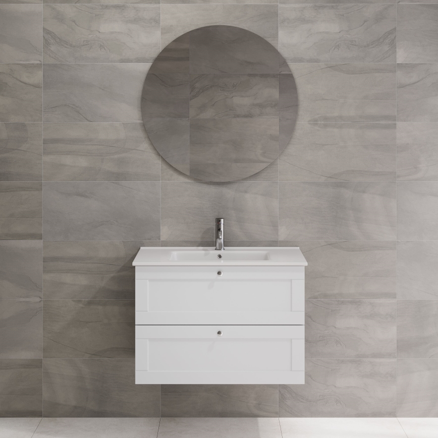 BATH DELUXE 01-080-00-58-00 - Kupaonsko ogledalo NORDBORG pr. 80 cm