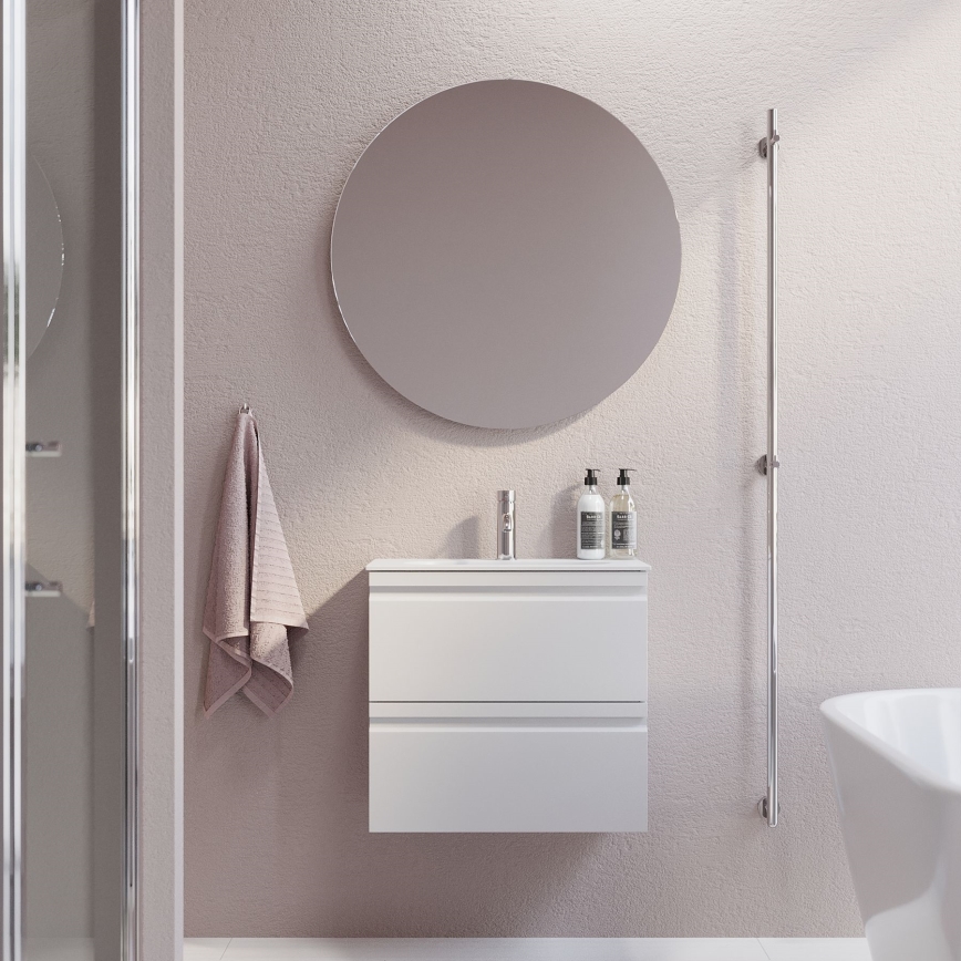 BATH DELUXE 01-080-00-58-00 - Kupaonsko ogledalo NORDBORG pr. 80 cm