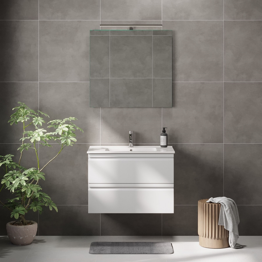 BATH DELUXE 01-080-01-58-00 - Kupaonsko ogledalo NORDBORG 80x75 cm