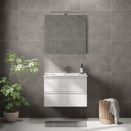 BATH DELUXE 01-080-01-58-00 - Ogledalo za kupatilo NORDBORG 80x75 cm