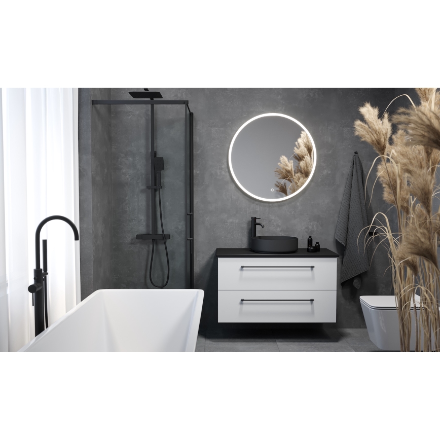 BATH DELUXE 01-080-08-58-00 - LED kupatilsko ogledalo sa pozadinskim osvetljenjem FORNAES LED/13,8W/230V IP44