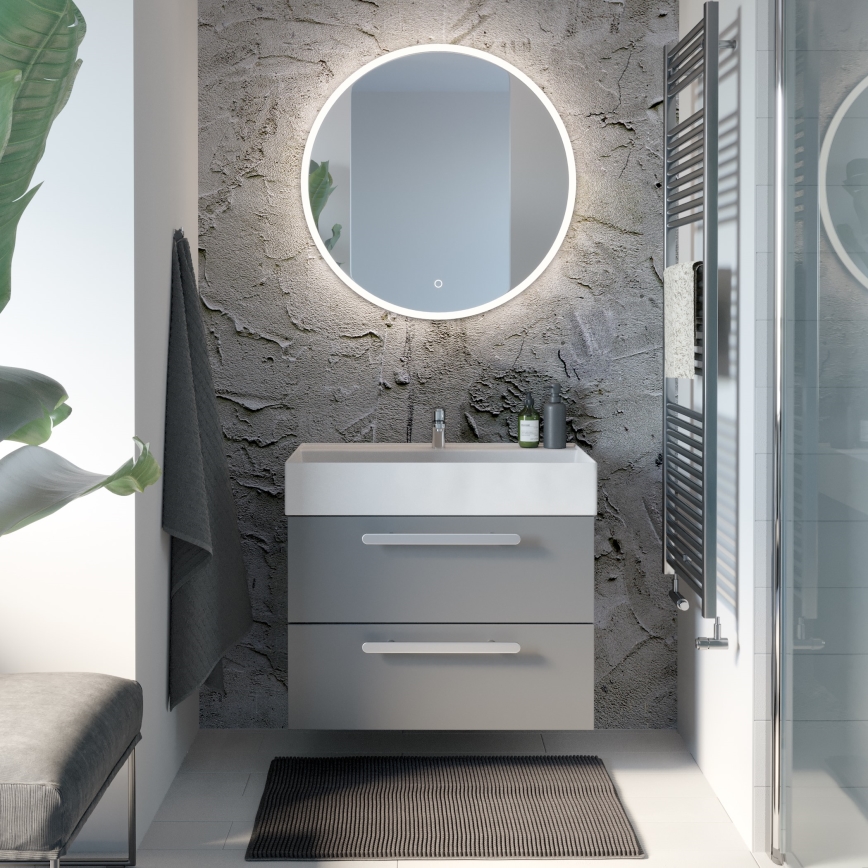 BATH DELUXE 01-080-08-58-00 - LED kupatilsko ogledalo sa pozadinskim osvetljenjem FORNAES LED/13,8W/230V IP44