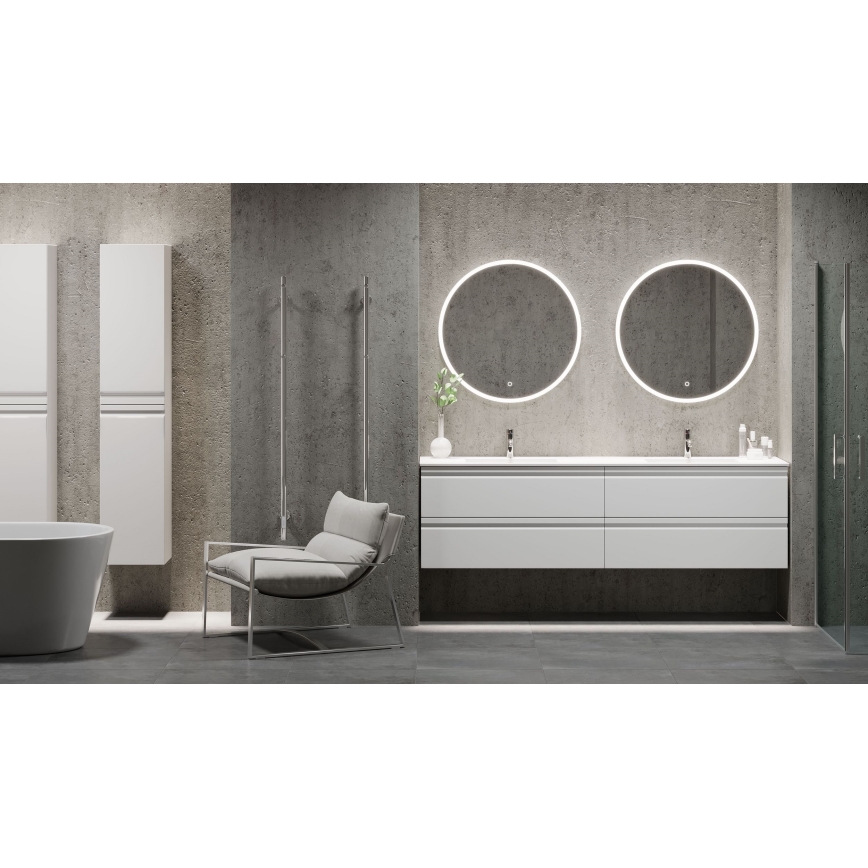 BATH DELUXE 01-080-08-58-00 - LED kupatilsko ogledalo sa pozadinskim osvetljenjem FORNAES LED/13,8W/230V IP44