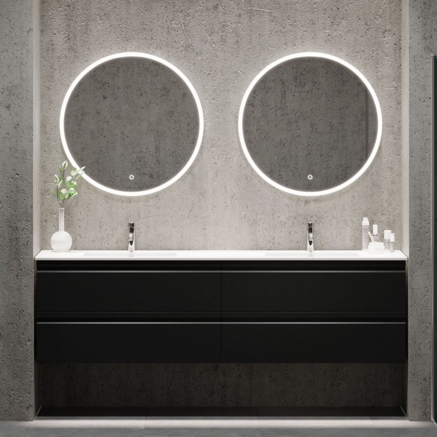 BATH DELUXE 01-080-08-58-00 - LED kupatilsko ogledalo sa pozadinskim osvetljenjem FORNAES LED/13,8W/230V IP44