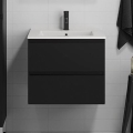 BATH DELUXE 03-060-63-02-01 - Ormarić za kupatilo sa lavaboom KENWOOD 61 cm matirana crno
