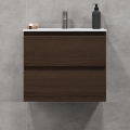 BATH DELUXE 03-060-64-84-01 - Ormarić za kupatilo sa lavaboom KENWOOD 61 cm orah