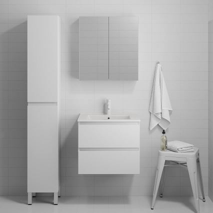 BATH DELUXE 04-030-63-01-01 - Ormarić za kupatilo KENWOOD 186 cm mat bela
