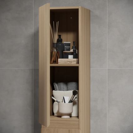 BATH DELUXE 04-030-64-86-01 - Ormarić za kupatilo KENWOOD 186 cm hrast