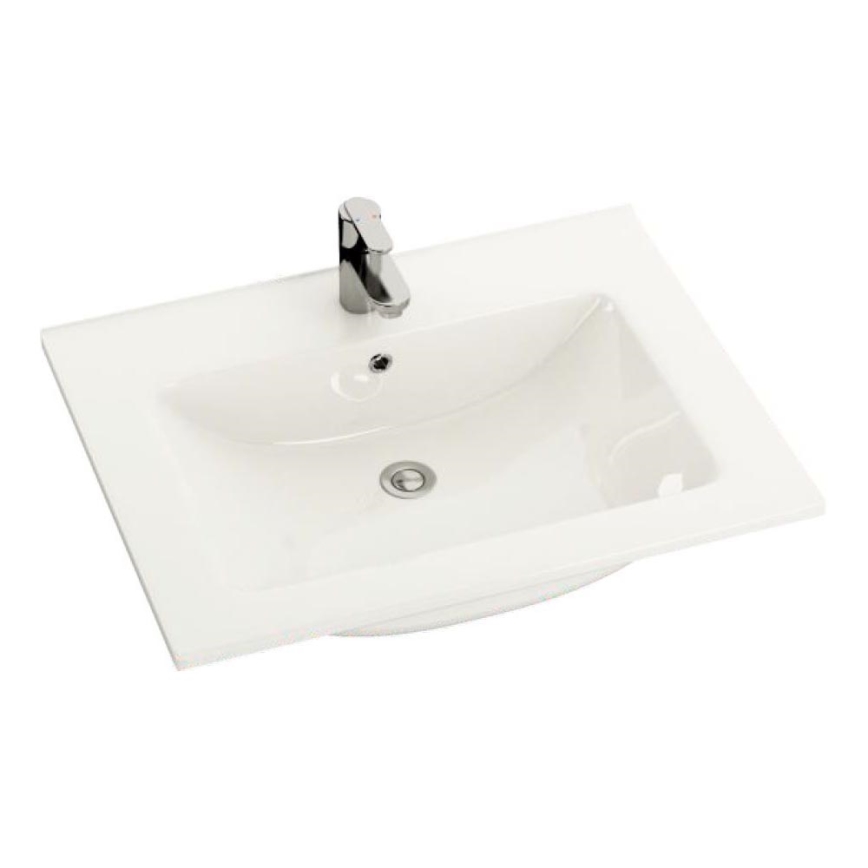 BATH DELUXE 06-060-60-11-01 - Ugradni lavabo CHICAGO 61x46,5 cm sjajna bela